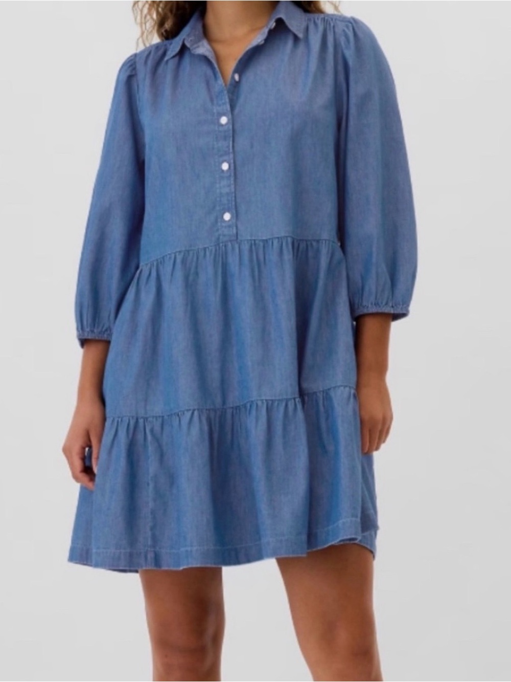 Gap factory denim dress